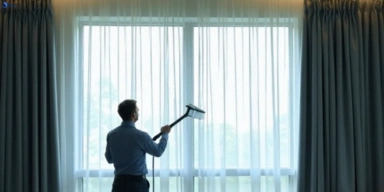 Commercial curtain steam cleaning service kembla-grange-nsw hotels offices